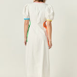 Anne Colorblock Midi Dress