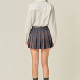 Bib Collar Detailed Shirt