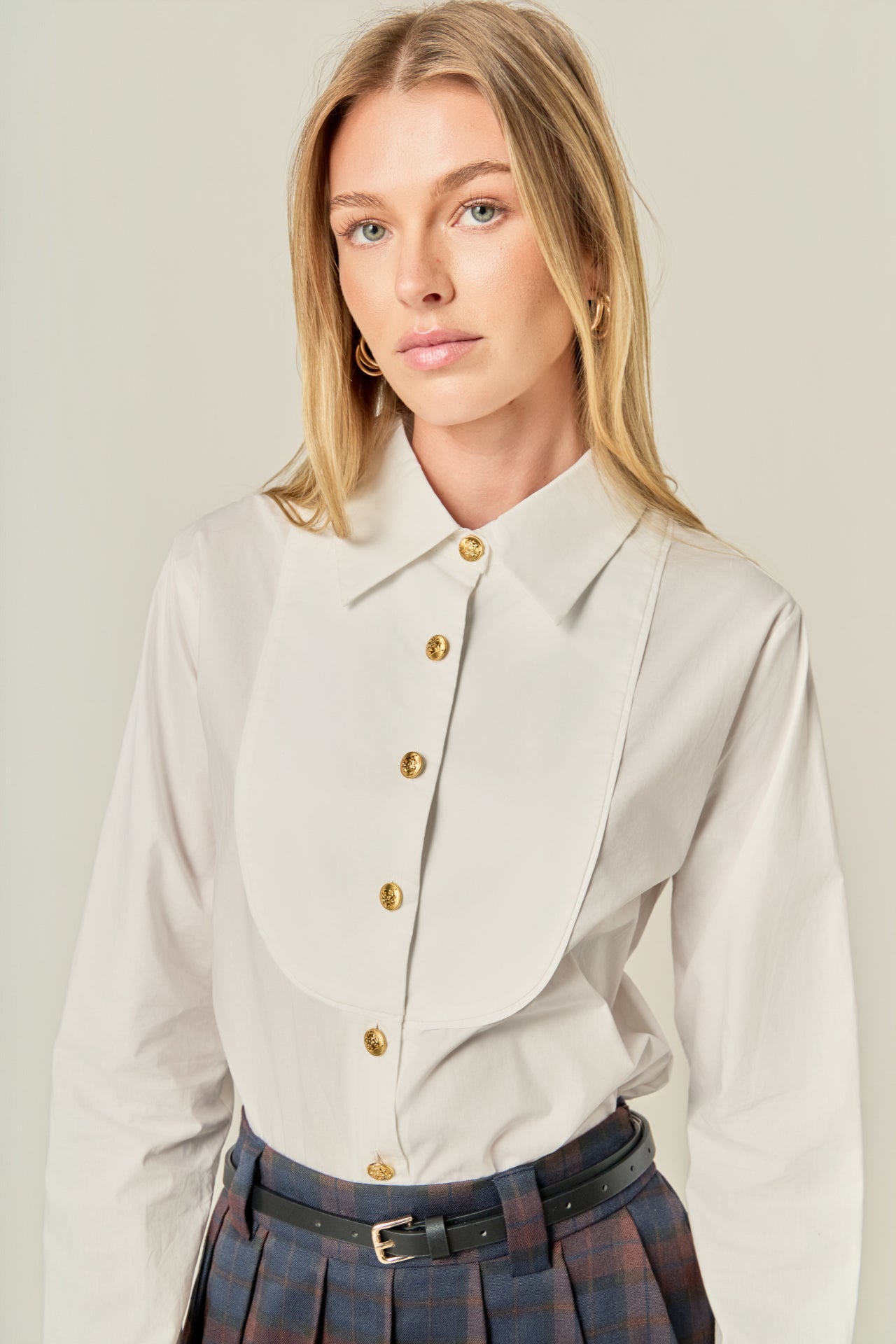 english collar dress shirt Quattro Flex Dress Shirt with Semi-Spread Collar Navy Collars & Co