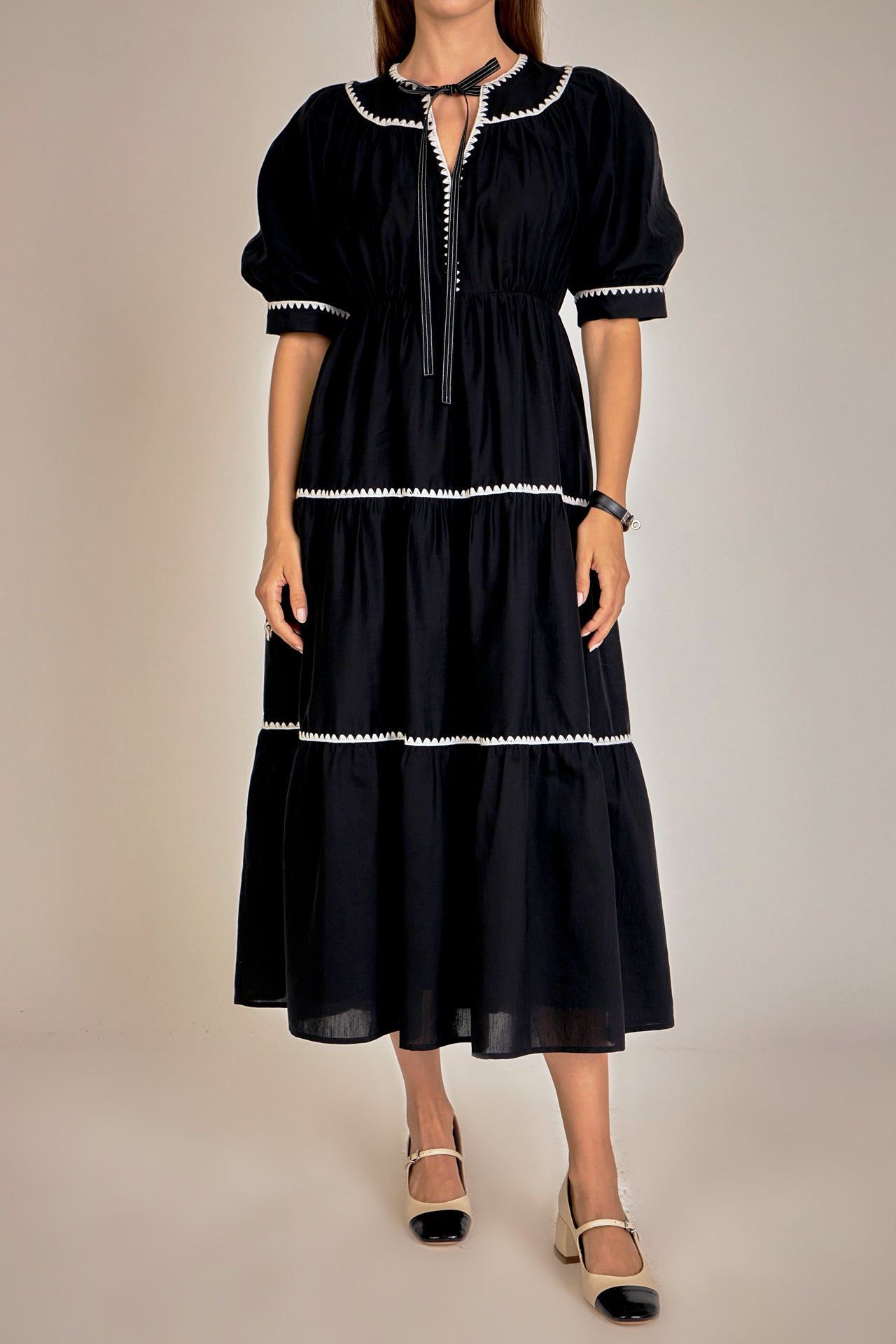 english factory embroidered lace midi dress English Factory