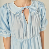 Embroidery Midi Dress