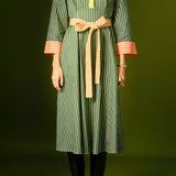 Colorblock Detail Shirt Dress- Sold Out