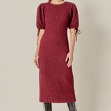 Smocked Midi Dress