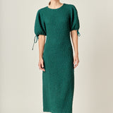 Smocked Midi Dress