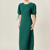 Smocked Midi Dress