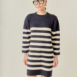 Stripe Knit Dress