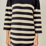 Stripe Knit Dress