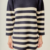 Stripe Knit Dress