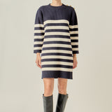 Stripe Knit Dress