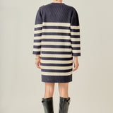 Stripe Knit Dress
