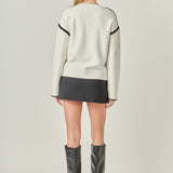 Embroidery Detailed Sweater