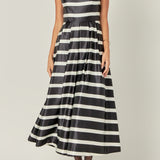 Stripe Midi Dress