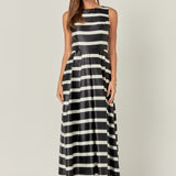 Stripe Midi Dress