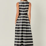 Stripe Midi Dress