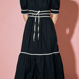Bow Midi Dress