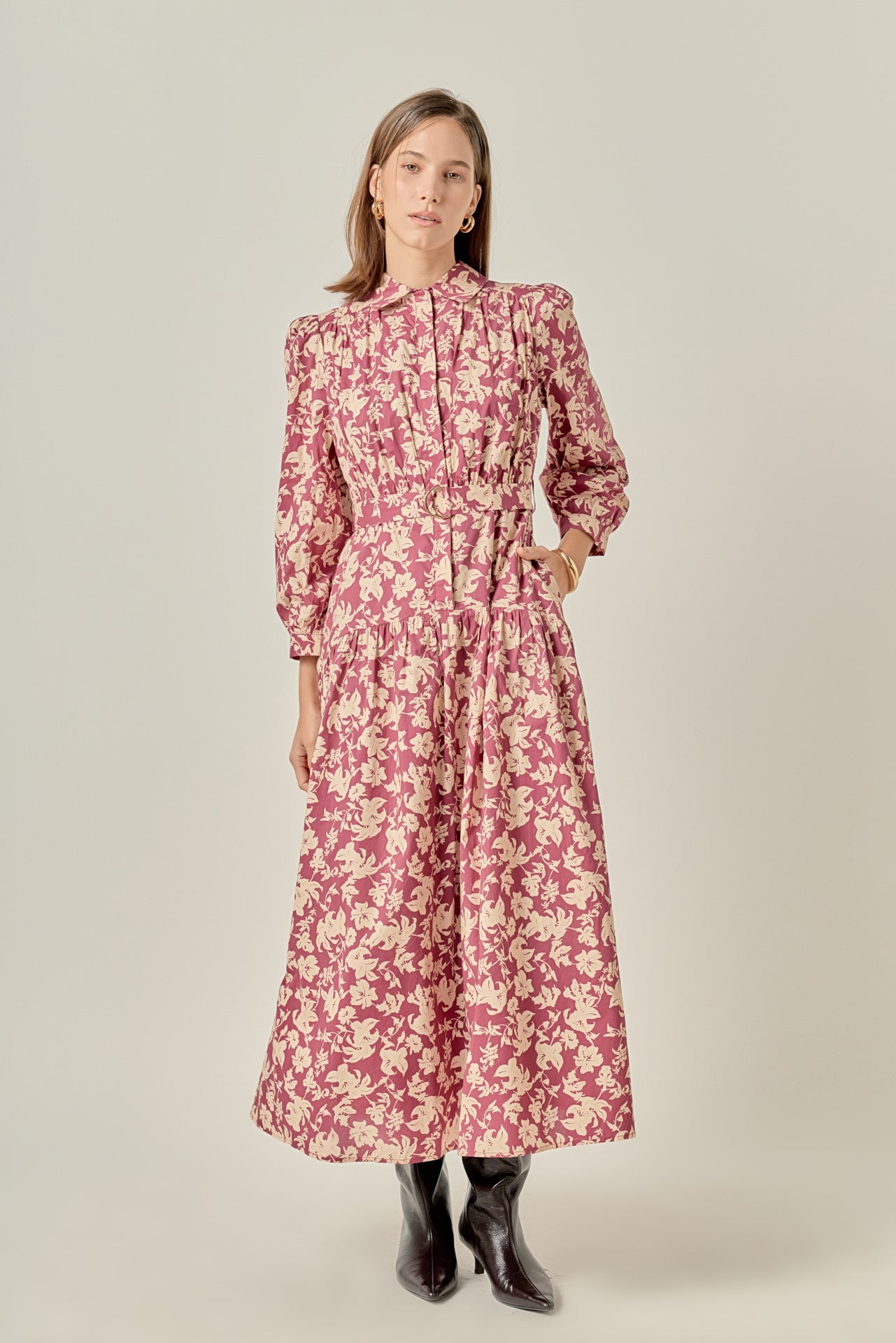 clara midi dress English Factory