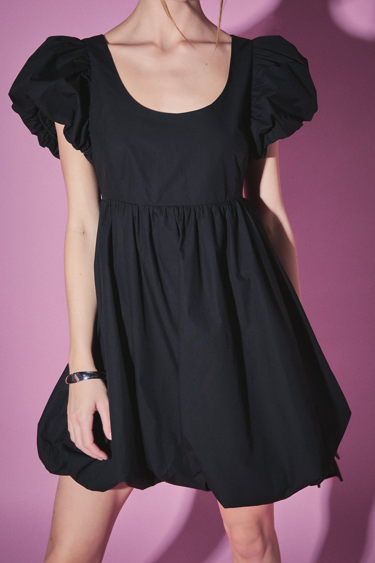 Bubble Scoop Neck Dress Bubble Scoop Neck Dress