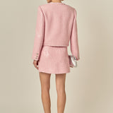 Robyn Rhinestone Tweed Jacket