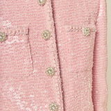 Robyn Rhinestone Tweed Jacket