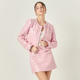 Robyn Rhinestone Tweed Jacket