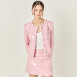Robyn Rhinestone Mini Skirt