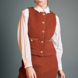 Tweed Vest