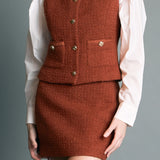 Tweed Vest