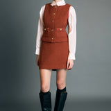 Tweed Vest