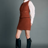 Tweed Vest
