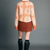 Tweed H-Line Skirt