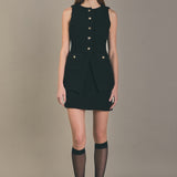 H Line Tweed Skirt