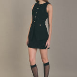 H Line Tweed Skirt