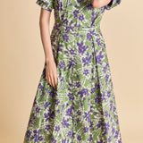 Floral Printed Midi Dress
