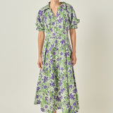 Floral Printed Midi Dress