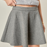Flare Mini Skirt