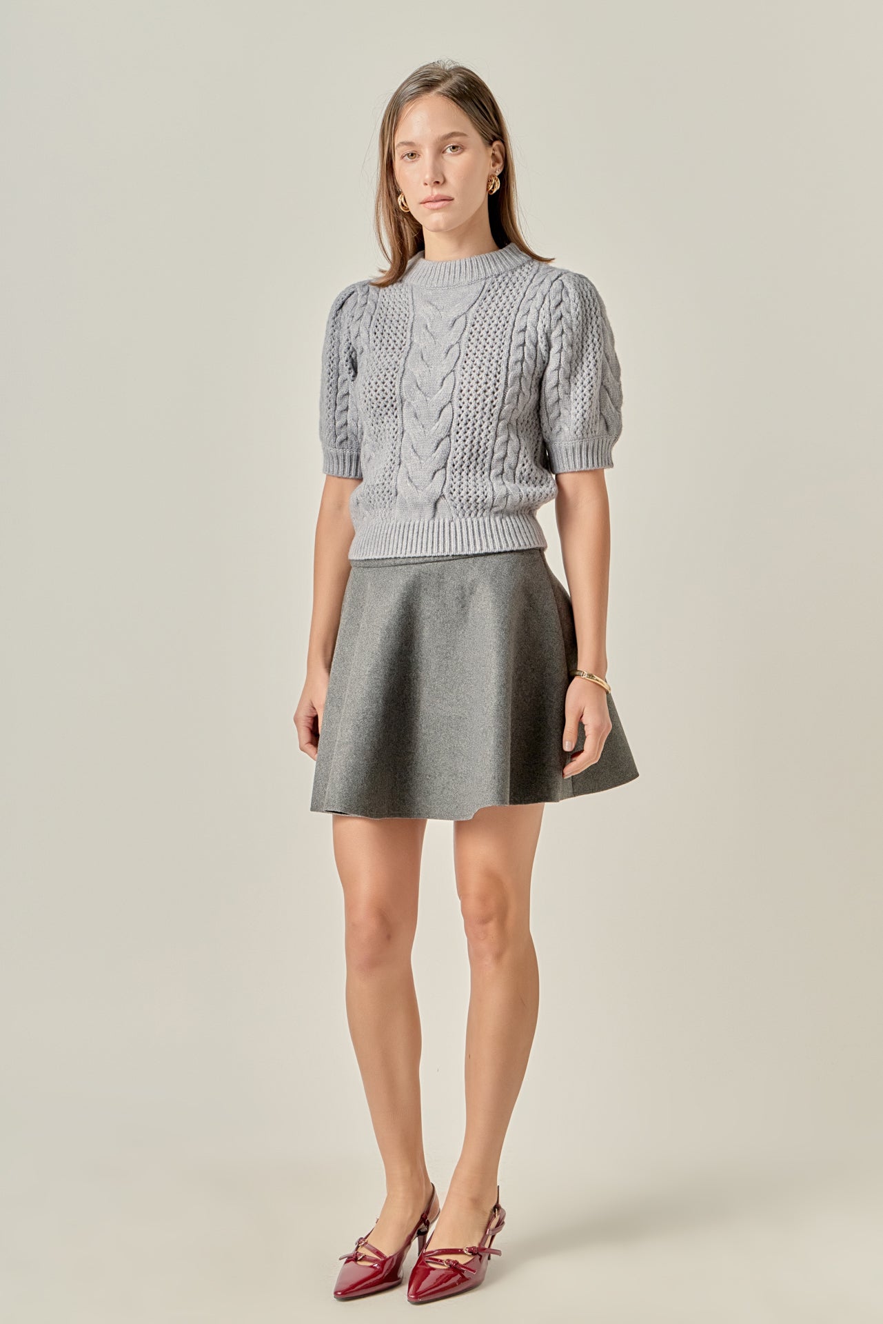 Flare Mini Skirt – English Factory
