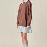 Mixed Media Mini Dress