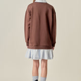 Mixed Media Mini Dress