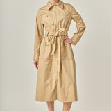Modern Classic Tie-Waist Dress