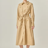 Modern Classic Tie-Waist Dress