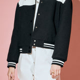 Patch Detailed Bomber Jacket