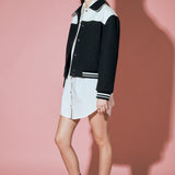 Patch Detailed Bomber Jacket