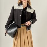 Patch Detailed Bomber Jacket