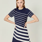 Multi Stripe Mini Dress