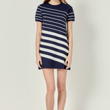 Multi Stripe Mini Dress