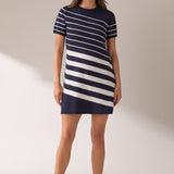 Multi Stripe Mini Dress
