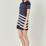 Multi Stripe Mini Dress