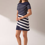 Multi Stripe Mini Dress