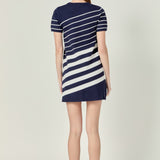 Multi Stripe Mini Dress