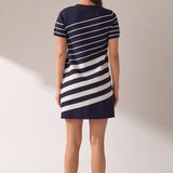 Multi Stripe Mini Dress